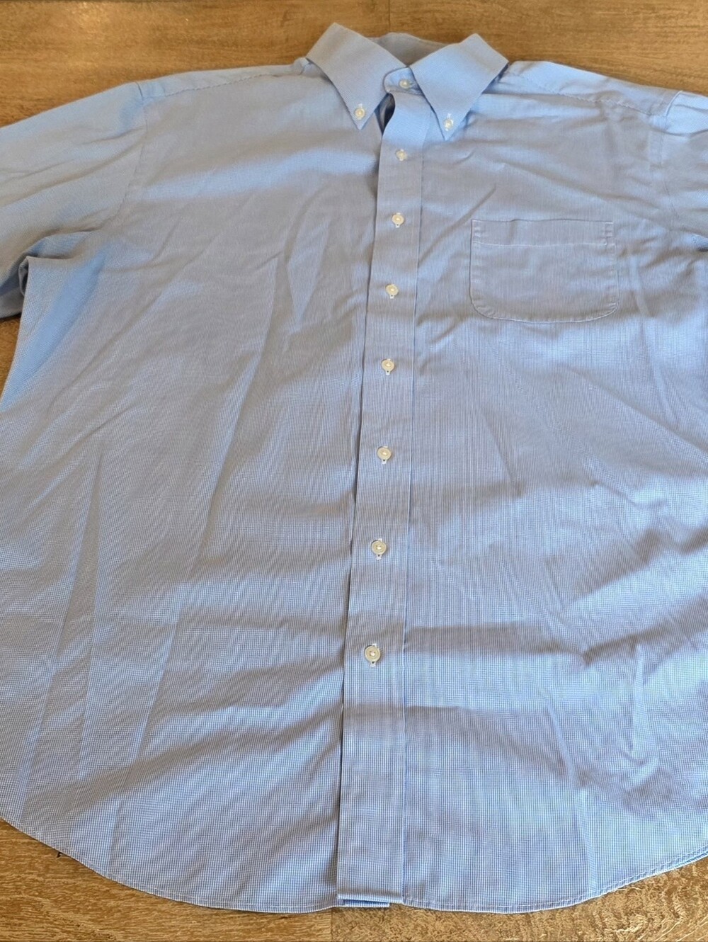 Men's Jos A Bank Light Blue Button-Down Dress Shirt